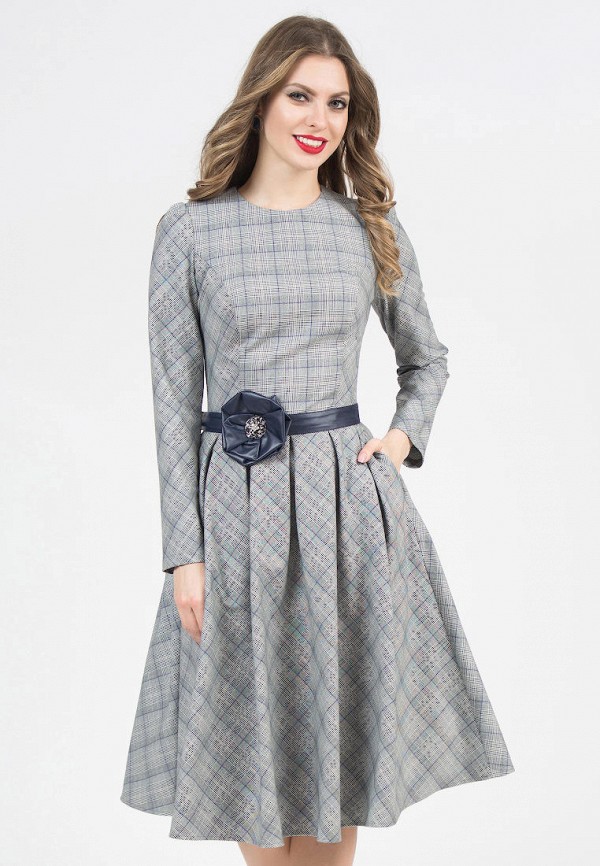 

Платье Olivegrey, Серый, FEOKTISTA