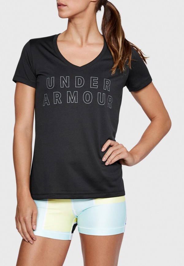 

Футболка спортивная Under Armour, Черный, Tech Graphic SSV