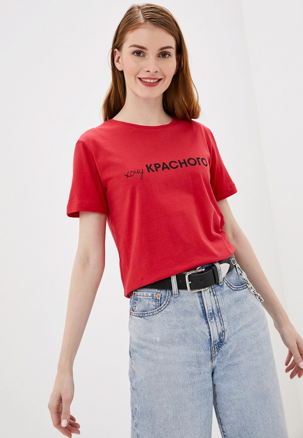 

Футболка Befree, Красный