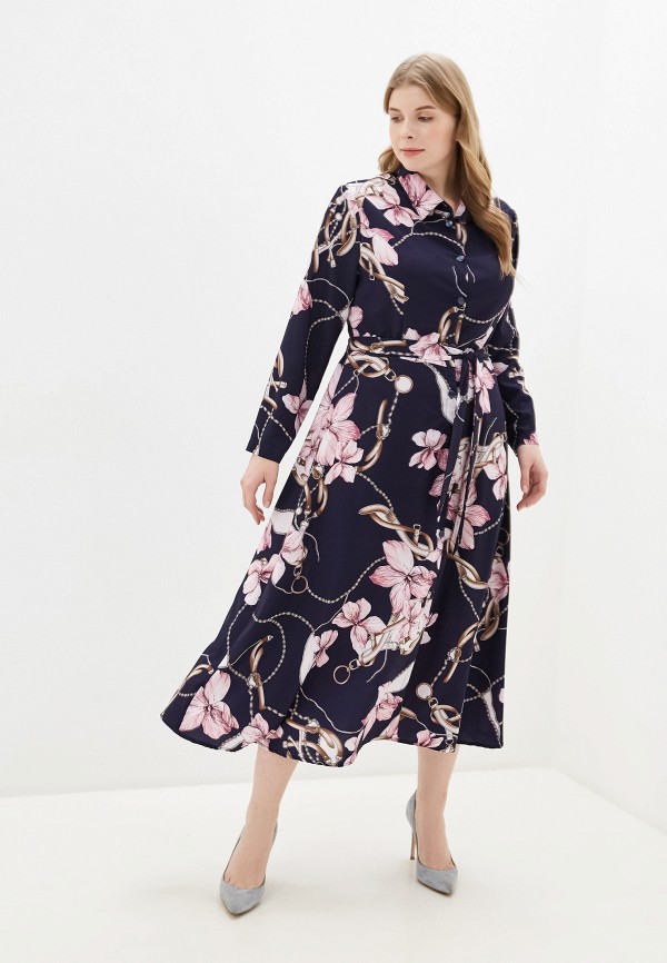 

Платье Авантюра Plus Size Fashion, Синий