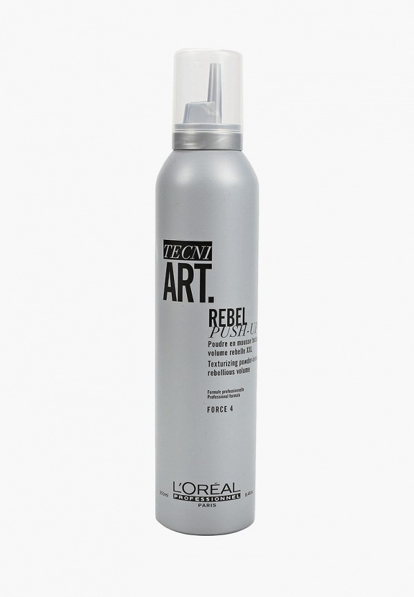 

Мусс для волос L'Oreal Professionnel, Прозрачный, Пудровый Tecni.Art Rebel Push-up для объема волос