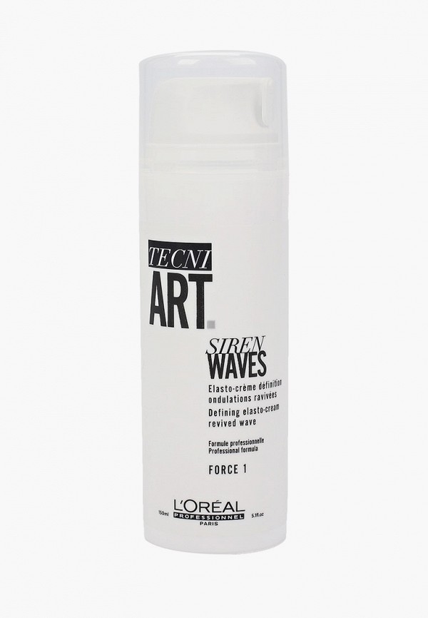 

Крем для волос L'Oreal Professionnel, Прозрачный, Tecni.Art Siren Waves для четко очерченных локонов