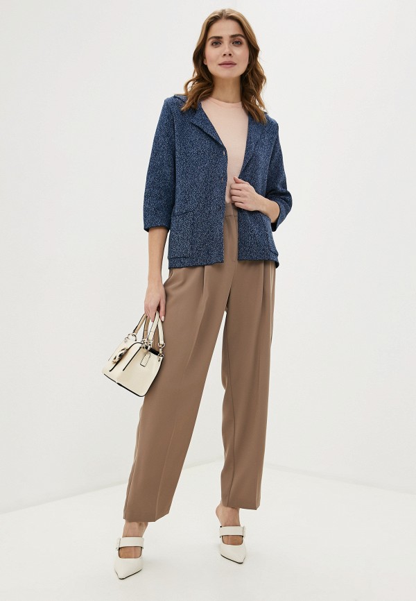 Кардиган Стим синий, размер 54, фото 2