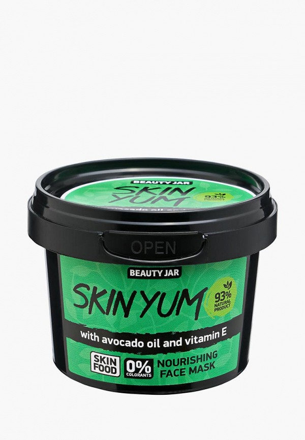 

Маска для лица Beauty Jar, Зеленый, SKIN YUM, 120 г