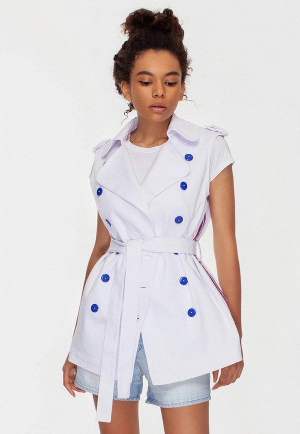 

Жилет Vamponi, Белый, Denim Vest