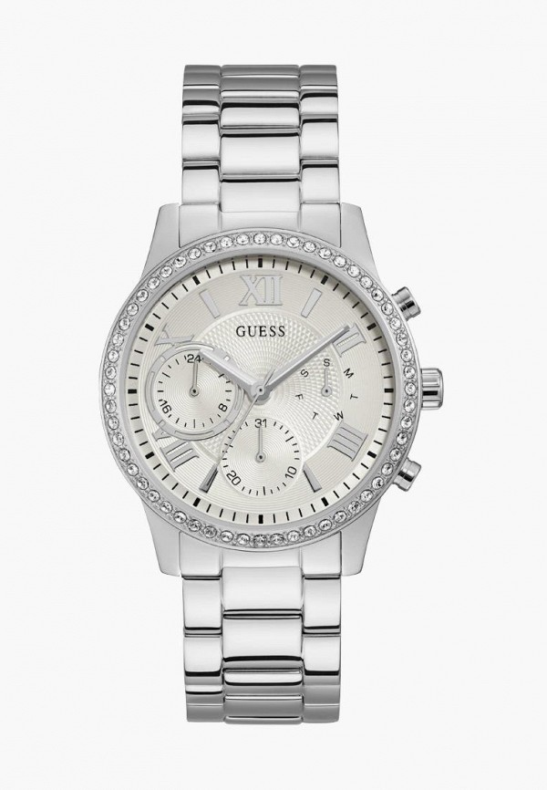 

Часы Guess, Серебряный, Guess MP002XW0H1UW