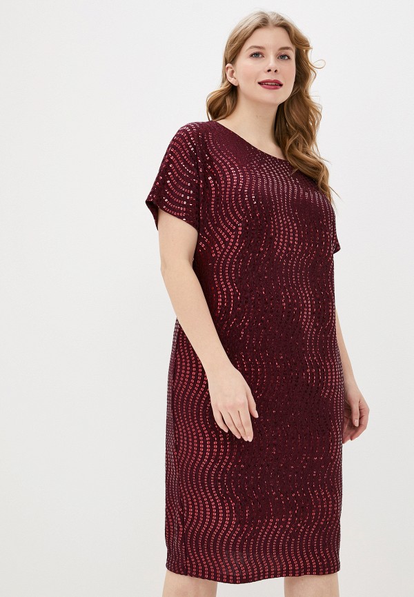 

Платье CKC Collections, Бордовый