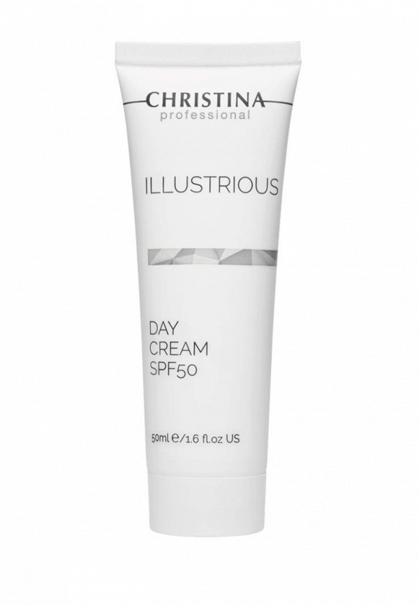 

Крем для лица Christina, Белый, Дневной Illustrious, SPF50, 50 мл