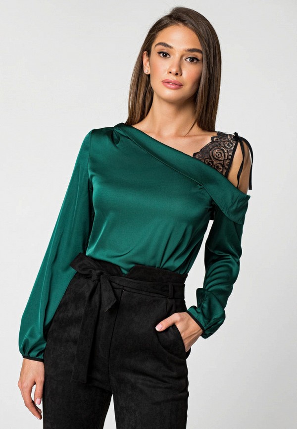

Блуза itelle, Зеленый, itelle MP002XW0H5FN