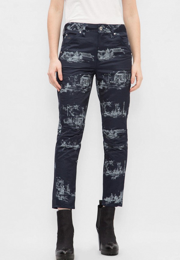 

Джинсы G-Star Raw, Синий, 5622 3D mid boyfriend COJ
