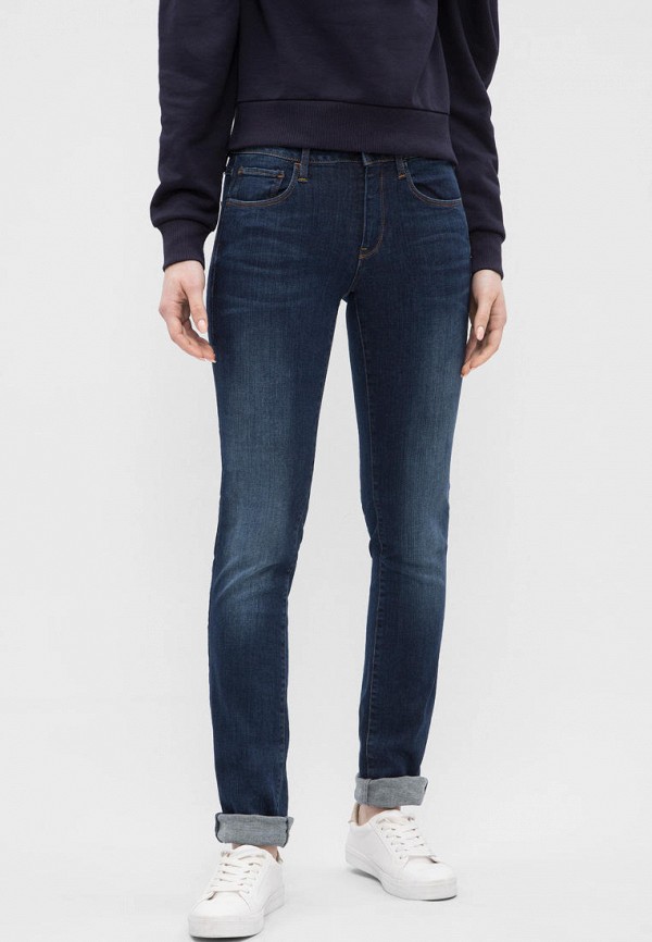 

Джинсы G-Star Raw, Синий, 3301 Deconst Mid Straight Wmn