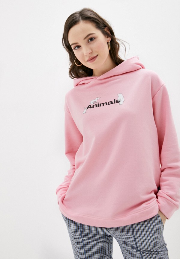 

Худи Animals, Розовый