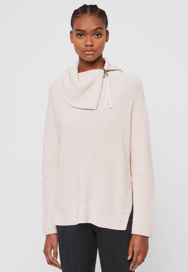 

Джемпер AllSaints, Розовый, KADINE ROLL NECK