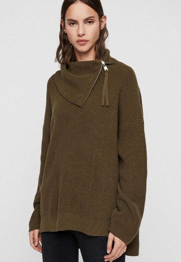 

Джемпер AllSaints, Хаки, KADINE ROLL NECK