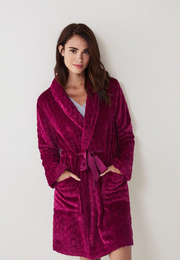 

Халат домашний women'secret, Бордовый, women'secret MP002XW0H7QG
