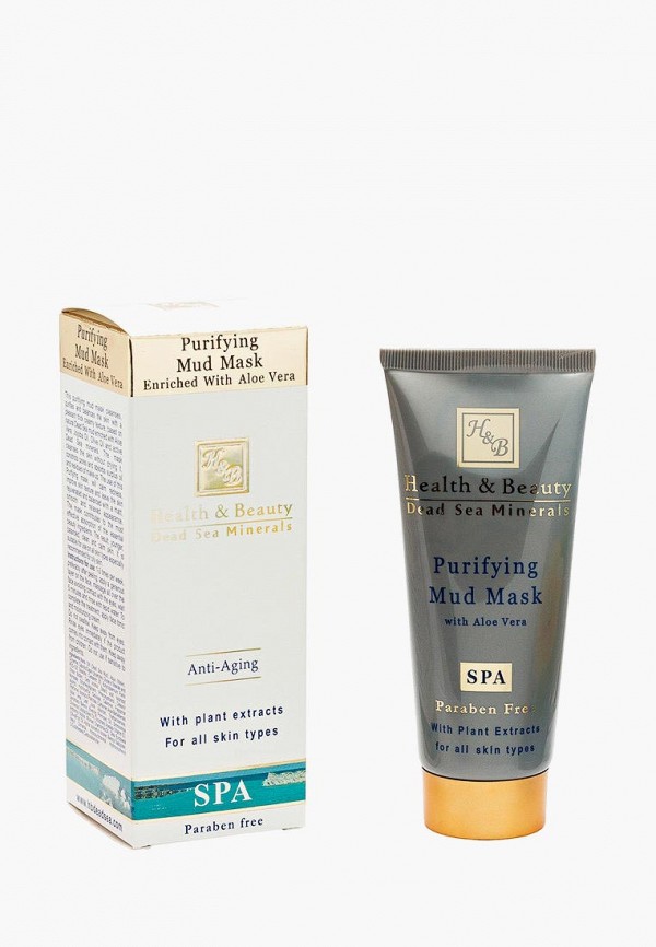 

Маска для лица Health & Beauty, Серый, 100 мл