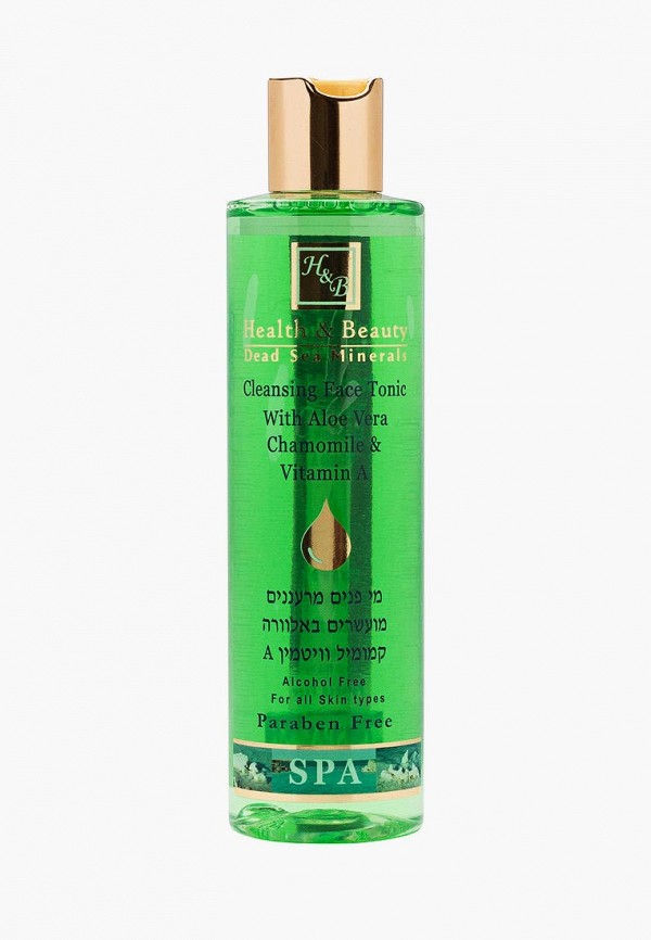 

Тоник для лица Health & Beauty, Зеленый, 250 мл