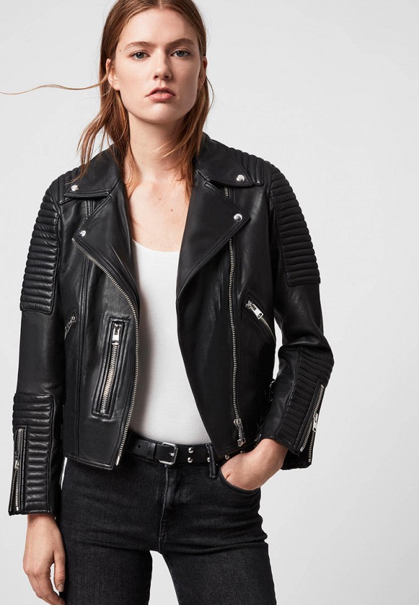 

Куртка кожаная AllSaints, Черный, AllSaints MP002XW0H9DS