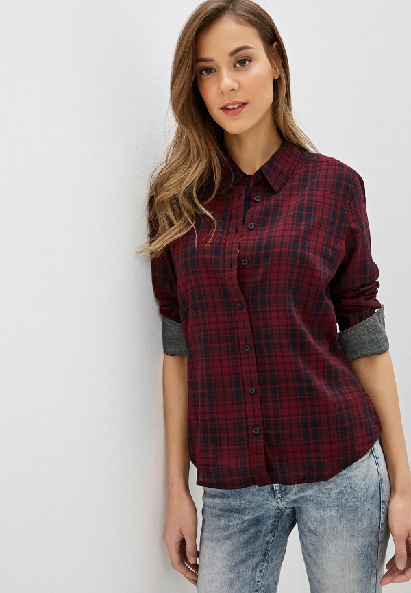 

Рубашка Mustang, Бордовый, Emma KC Basic Check