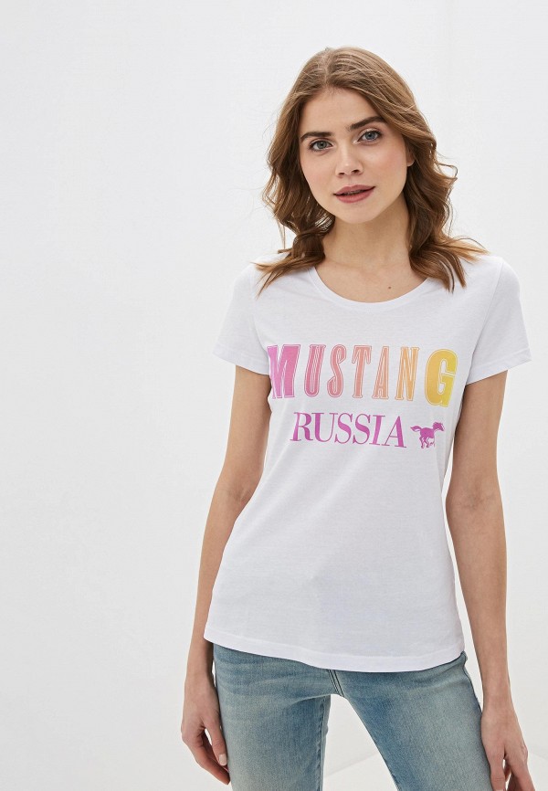 

Футболка Mustang, Белый, Russia Tee