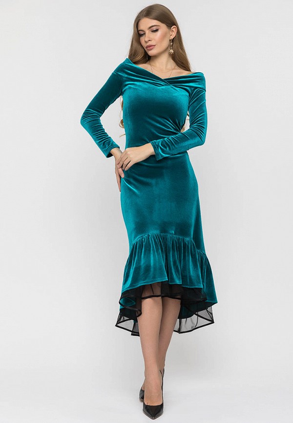 

Платье Clever woman studio, Бирюзовый