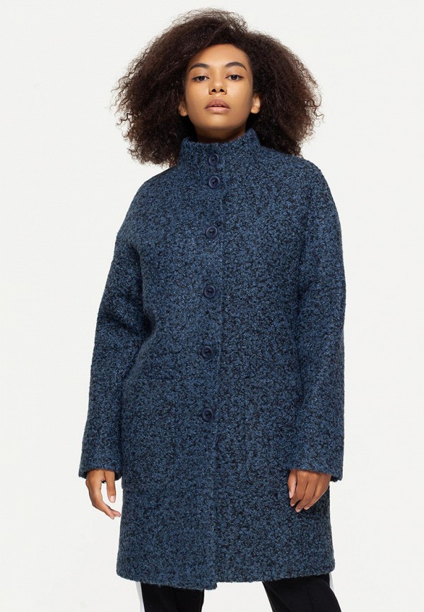 

Пальто Vamponi, Синий, Coat Boucle