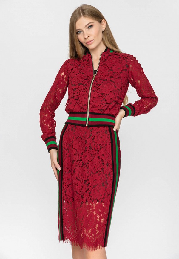 

Костюм Clever woman studio, Бордовый