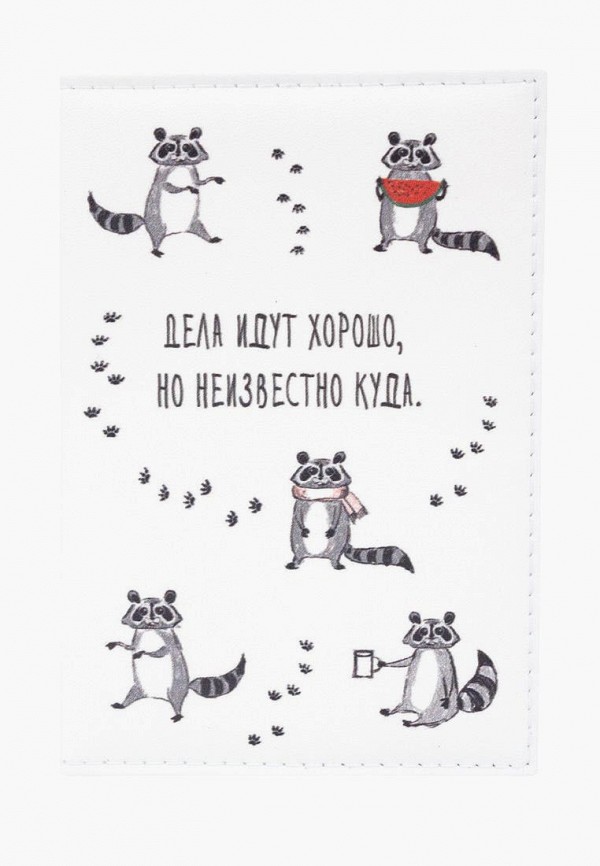 

Обложка для паспорта Kawaii Factory, Белый
