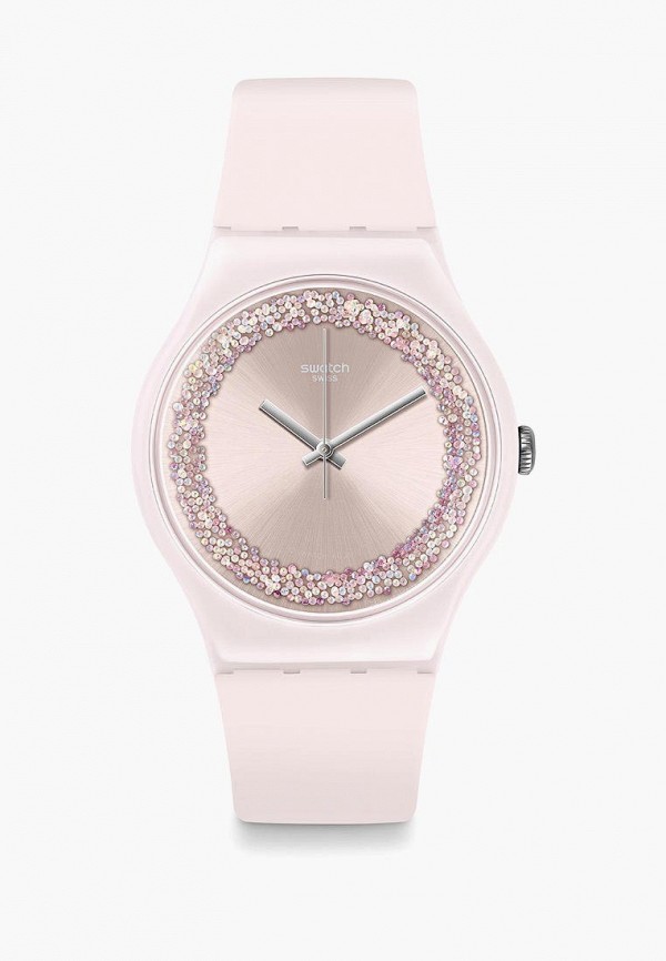 

Часы Swatch, Розовый, PINKSPARKLES (SUOP110)