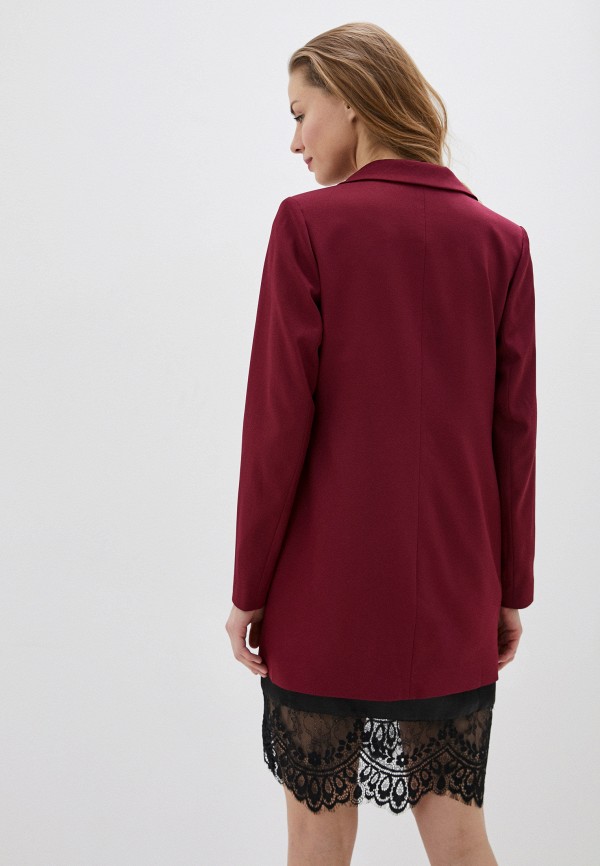 Жакет Adele Fashion цвет бордовый  Фото 3