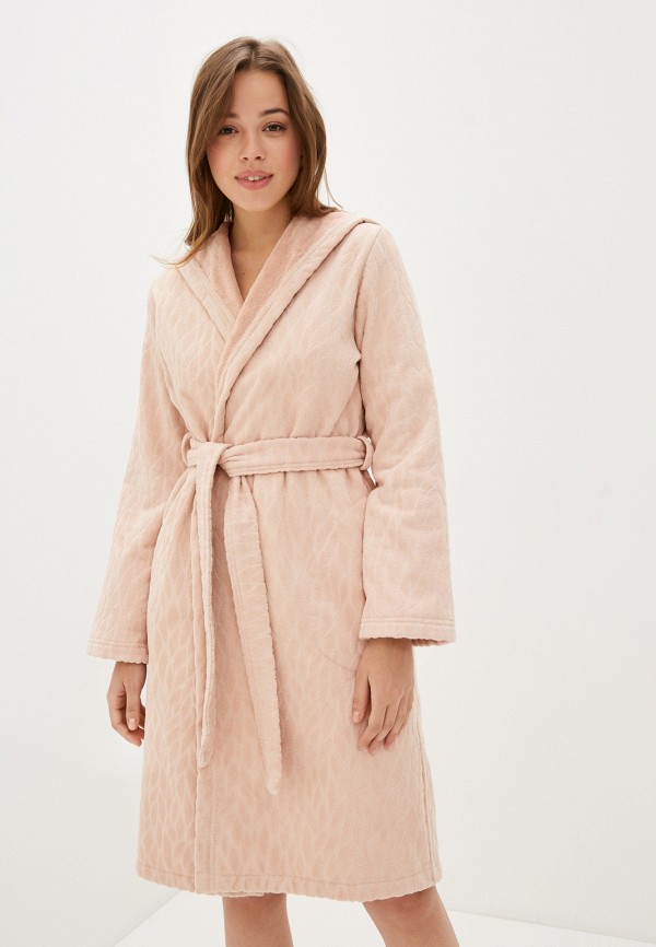 

Халат домашний Cleanelly Collection, Коралловый, Oleandro
