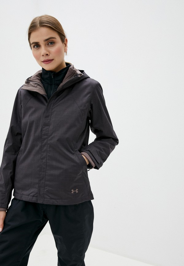 

Куртка утепленная Under Armour, Коричневый, ColdGear Infrared Sienna 3 in 1 Fleece Full Zip Hooded