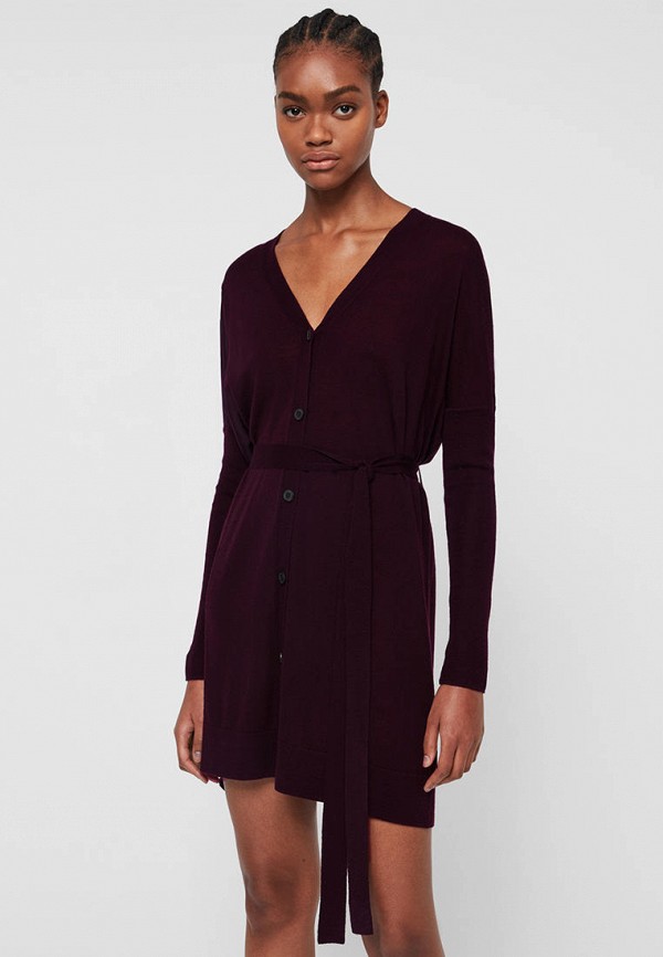 

Платье AllSaints, Фиолетовый, AllSaints MP002XW0HNEN