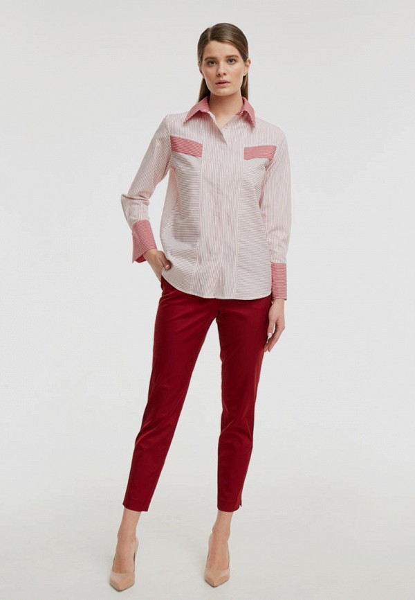 Рубашка Pattern цвет розовый  Фото 2