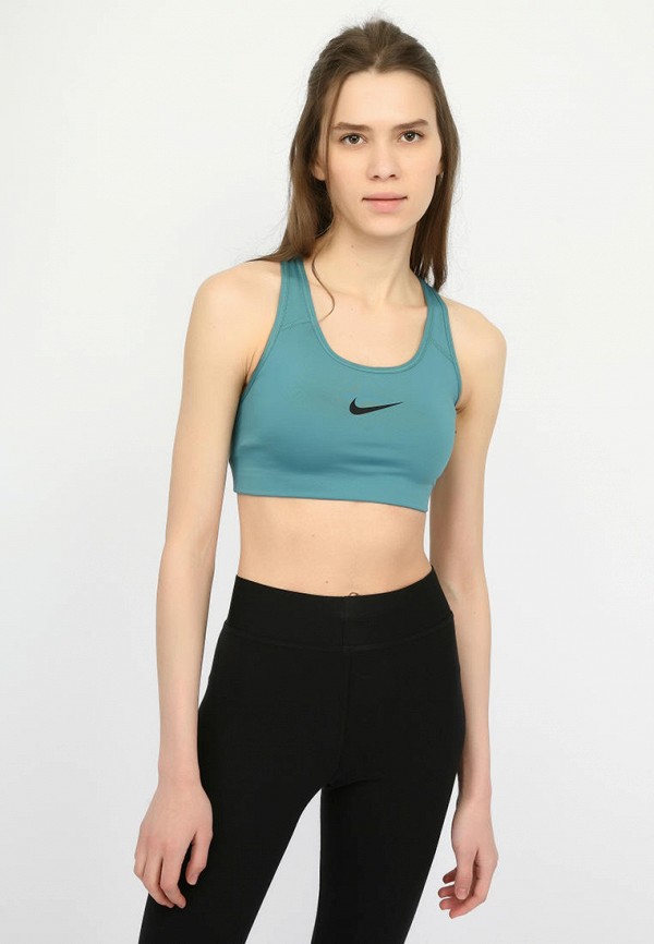

Топ спортивный Nike, Бирюзовый, Nike MP002XW0HPEG