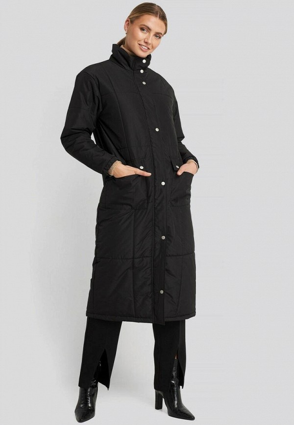 

Куртка утепленная NA-KD, Черный, Long Padded Jacket