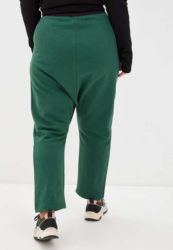 Брюки Lessismore зеленый, размер 58, фото 3