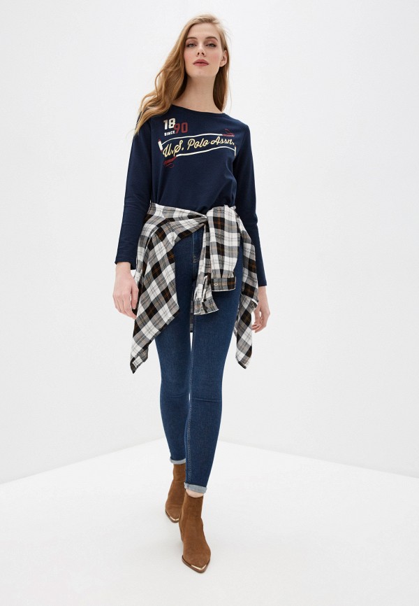 

Лонгслив U.S. Polo Assn, Синий