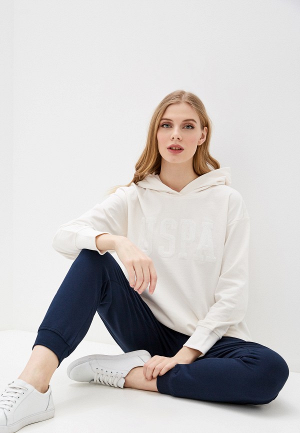 

Худи U.S. Polo Assn, Белый