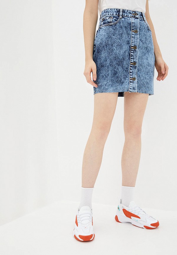 

Юбка джинсовая WhyNotDenim, Голубой, WhyNotDenim MP002XW0HV7X