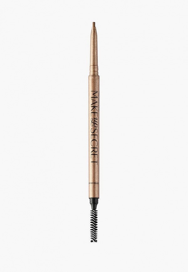 

Карандаш для бровей Make-Up Secret, Коричневый, Ultra-Slim Waterproof Browliner, 1г, USB 01 (golden blond)
