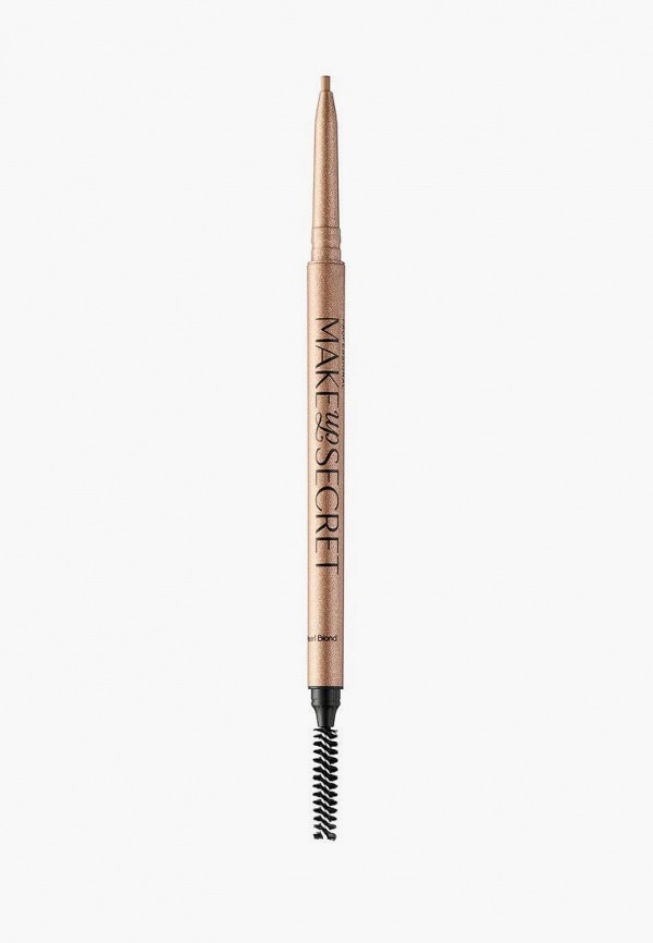 

Карандаш для бровей Make-Up Secret, Коричневый, Ultra-Slim Waterproof Browliner, 1 г, USB 02 (pearl blond)