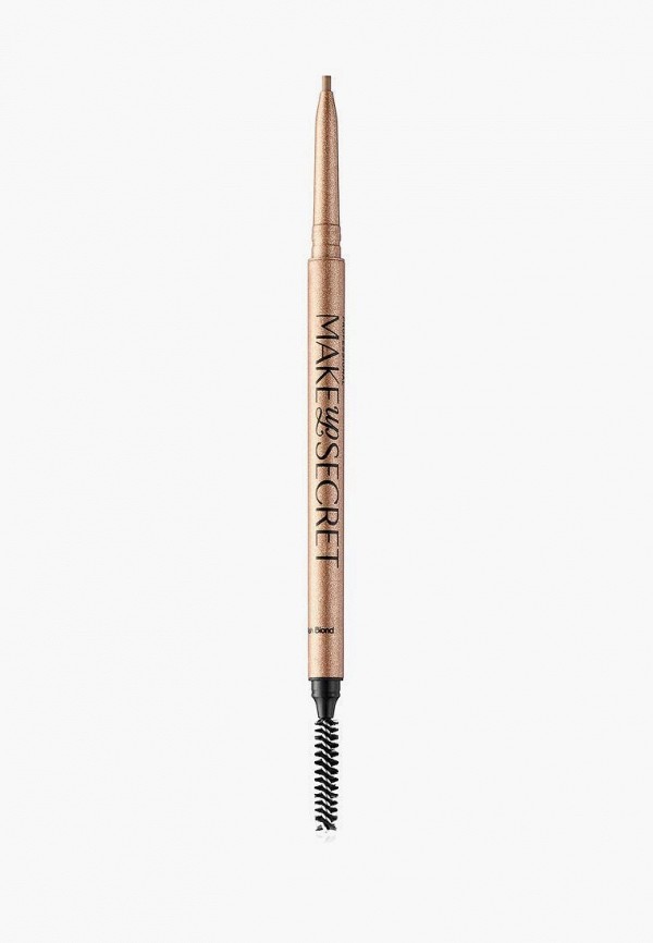 

Карандаш для бровей Make-Up Secret, Коричневый, Ultra-Slim Waterproof Browliner, 1 г, USB 03 (ash blond)