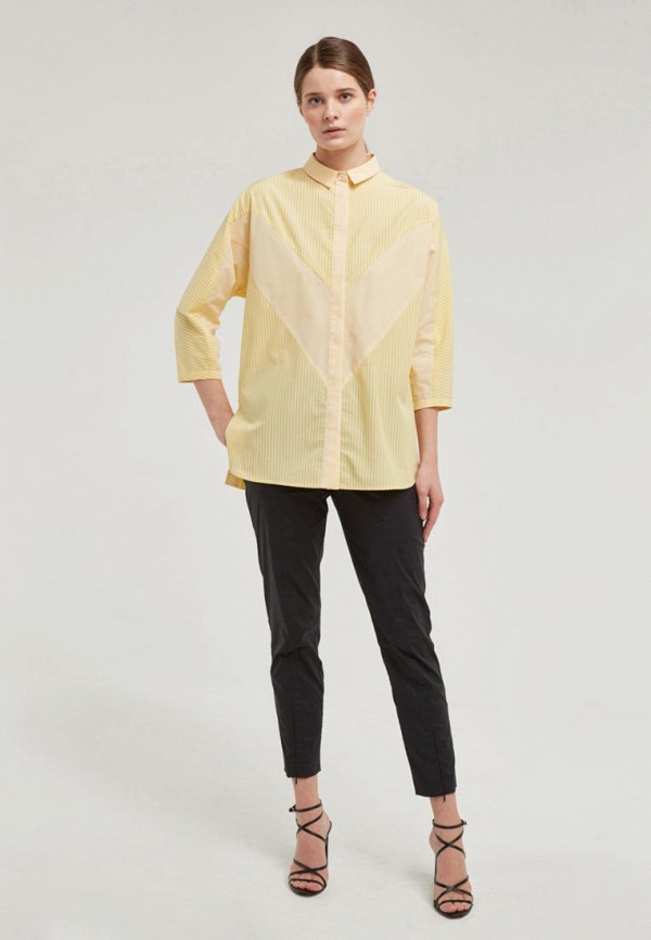 Рубашка Pattern цвет желтый  Фото 2