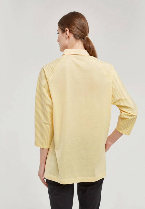 Рубашка Pattern цвет желтый  Фото 3