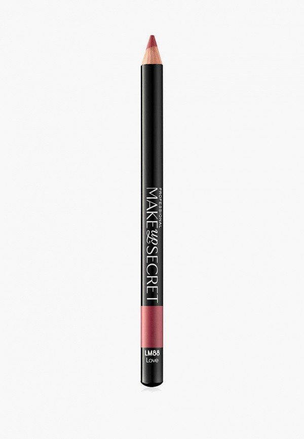 

Карандаш для губ Make-Up Secret, Розовый, Waterproof Lip Liner, 1 г, LM88 - love