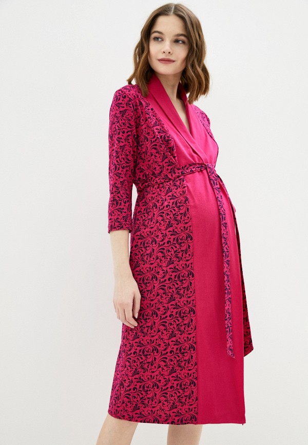 

Халат домашний 9Месяцев 9Дней, Розовый