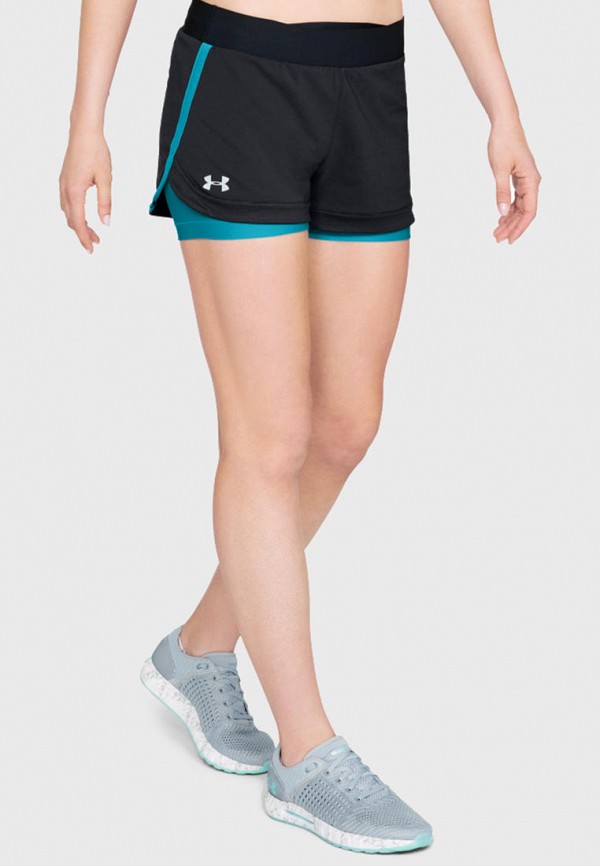 

Шорты спортивные Under Armour, Черный, SpeedPocket 2-in-1