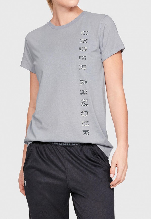 

Футболка спортивная Under Armour, Серый, VERTICAL WM GRAPHIC CLASSIC CREW