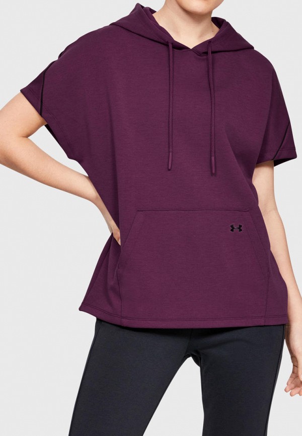 

Худи Under Armour, Фиолетовый, DOUBLE KNIT SS HOODED TUNIC